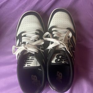 New balance 480 black and white.
